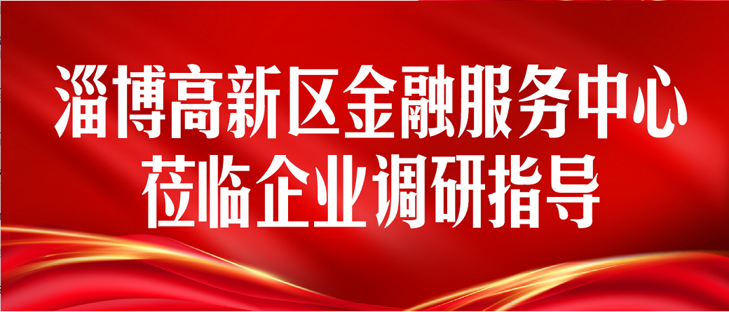淄博高新区金融服务中心莅临金年会体育调研指导